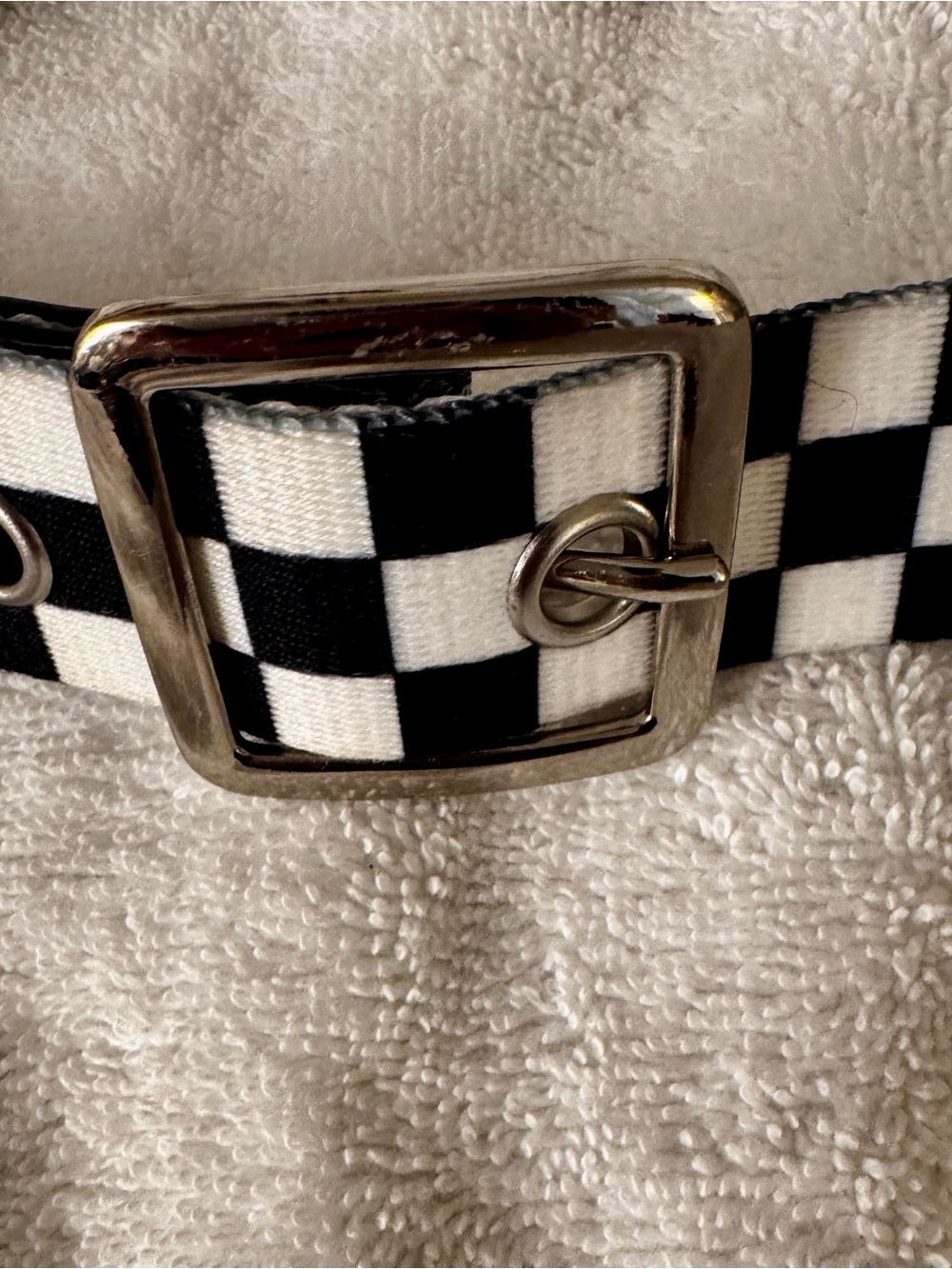 Black & White Block Belt